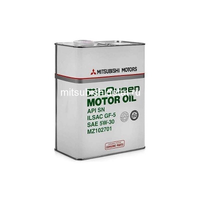 Моторное масло MITSUBISHI 5W30, 4L DiaQueen Motor Oil SN/GF-5  (Japan)